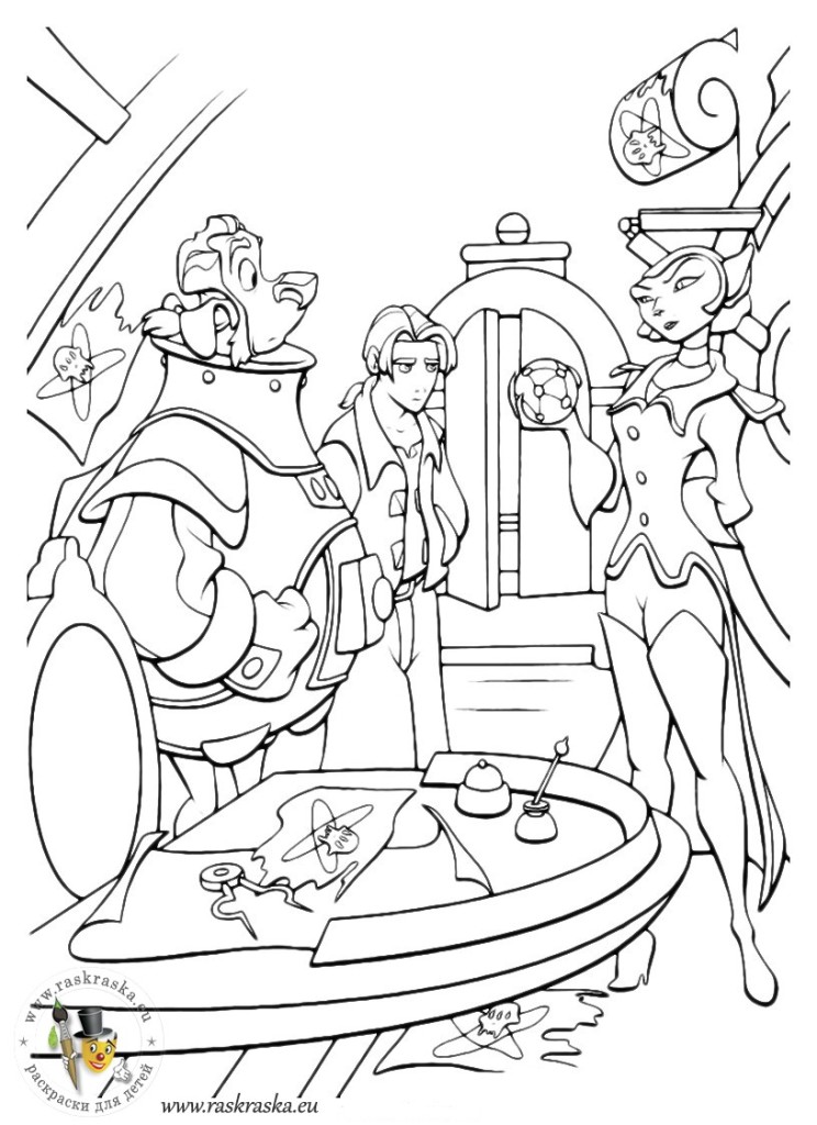 free printable planet 51 coloring pages